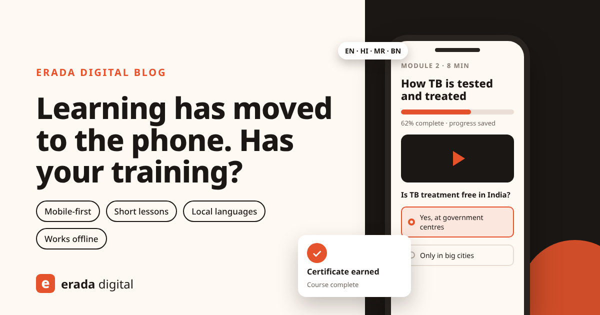 Learning has moved to the phone. Has your training?